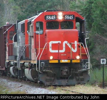 Northbound CN